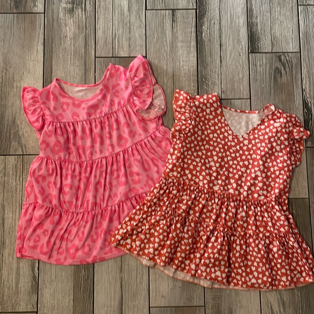 SHEIN Animal print baby doll tops size small